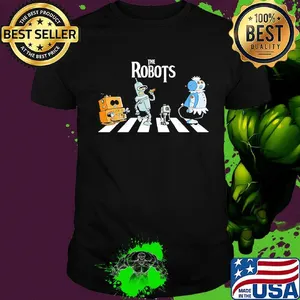 The robots abbey road shirt