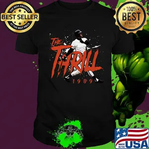 The thrill 1989 will-clark san francisco giants baseball shirt