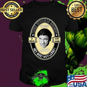Three stooges brewery shemp lager hey moe hey larry shirt