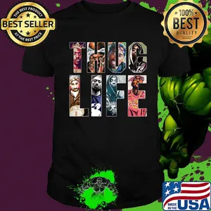 Thug life band members shirt