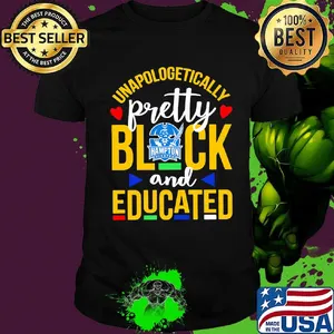 Unapologetically pretty black and educated hampton pirates styles 90's shirt