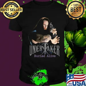 Undertaker buried alive professional wrestler shirt