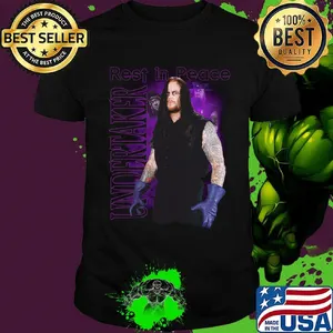 Undertaker rob schamberger rest in peace shirt