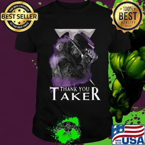 Undertaker rob schamberger thank you taker shirt