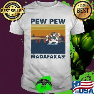 Unicorn pew pew madafakes vintage retro shirt