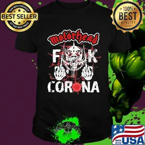 Viking skull motorhead fuck coronavirus shirt