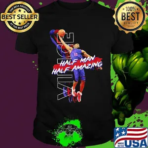 Vince carter 15 half man half amazing toronto basketball shirt