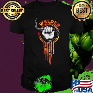Welder black lives matter color shirt