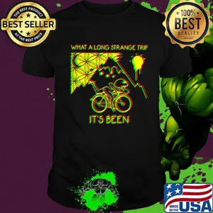 What a long strange trip it's been bicycle shirt