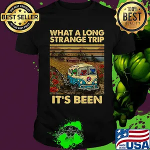What a long strange trip it's been busy bear grateful dead bears vintage retro shirt