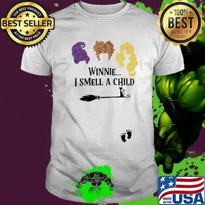 Witch winnie i smell a child cat shirt
