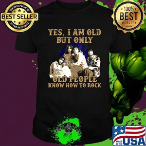 Yes i am old but only old people know how to rock whoo signatures shirt