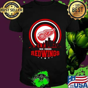 1926 forever detroit red wings logo stars shirt