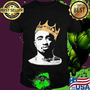 2pac rapper tattoos king  shirt