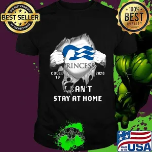Blood insides princess covid-19 2020 i can't stay at home shirt