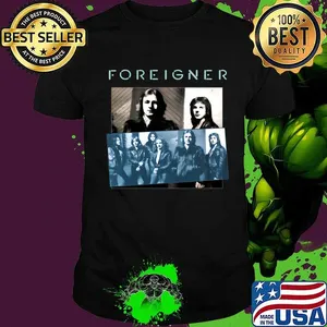 Foreigner band members pictures shirt
