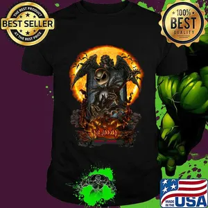 Halloween jack skellington def leppard 1977 2020 pumpkin shirt