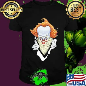 Halloween pennywise blood insides shirt