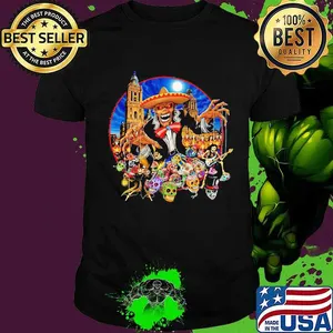 Iron maiden band sugar skull shirt