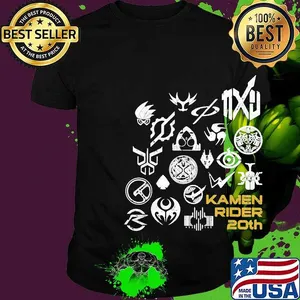 Kamen Rider Zi o Heisei Rider Insignia shirt