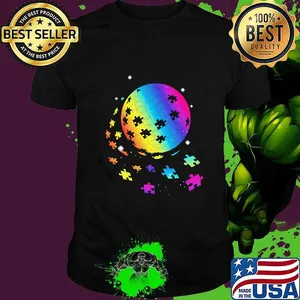Lgbt the earth autism shirt