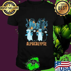 Official llama alpacalypse fires shirt