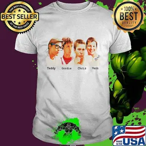 Stand by me movie teddy gordie chris vern shirt