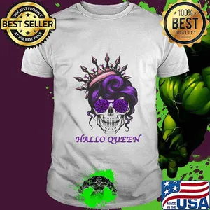 Sugar skull hallo queen shirt