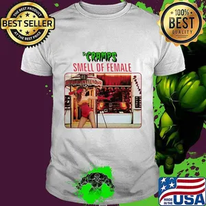 The cramps smell of female album cover shirt