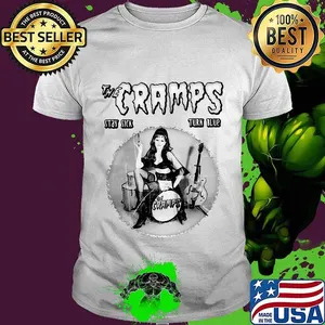The cramps stay sick turn blue shirt