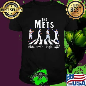 The mets abbey road signatures shirt