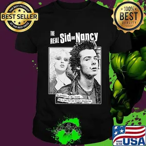 The real sid and nancy no initiators on this record this is the real sid vicious playing live shirt