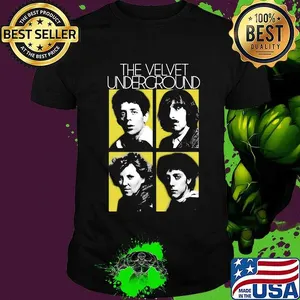 The velvet underground band members shirt