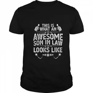 Awesome Son in Law Birthday Ideas Awesome Mother in Law shirt
