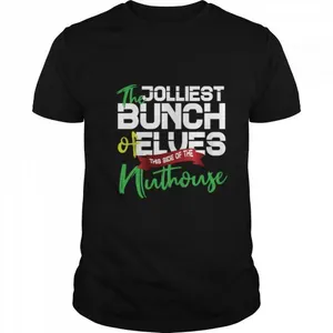 Christmas Quotes Jolliest Bunch Of A-Holes Ugly Christmas Gift shirt