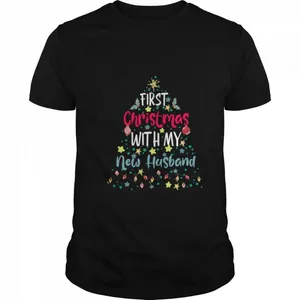 Christmas With My New Husband Tee Xmas 2020 Party shirt