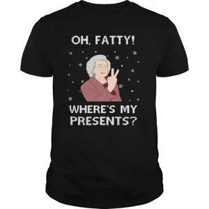 Oh Fatty Wheres My Presidents Ugly Christmas shirt