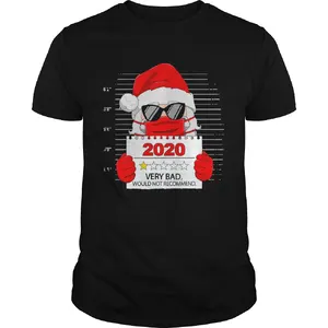 Santa Face Mask 2020 One Star Very Bad Would Not Recommend  Unisex