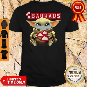 Official Baby Yoda Mask Hug Bauhaus Shirt