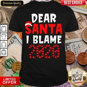 Official Dear Santa I Can Explain Christmas 2020 Shirt