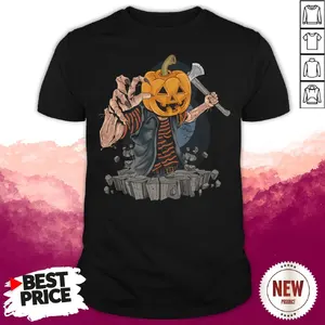 The Men Pumpkin Hold Hatched Evil Halloween Shirt