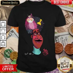 Top Made With Soul Disney Pixar Soul Joe And His Fro By Bianca Pastel And Hue Shirt