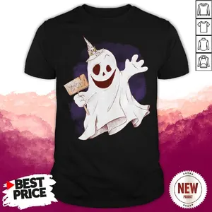 White Spirit Witch Hat Boo Heart Halloween Shirt