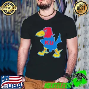 1929 Kansas Distressed Jayhawk Logo Shirt