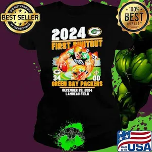 2024 First Shutout Green Bay Packers mascot shirt