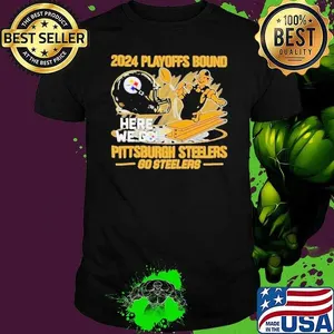 2024 Playoffs Bound Pittsburgh Steelers Go Steelers  Shirt