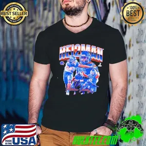 Ashton Jeanty Heisman Boise State Broncos shirt