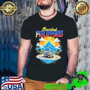 Bacolod Philippines Vacation Souvenir Filipino Pride Sunset Shirt