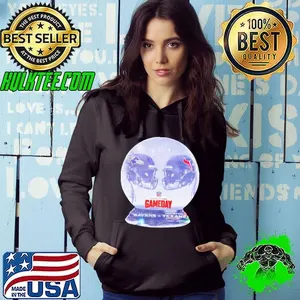 Baltimore Ravens vs Houston Texans 2024 NFL Christmas Gameday Snow globe Shirt