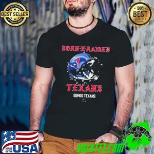 Born X Raised Houston Texans Somos Texans Helmet Shirt